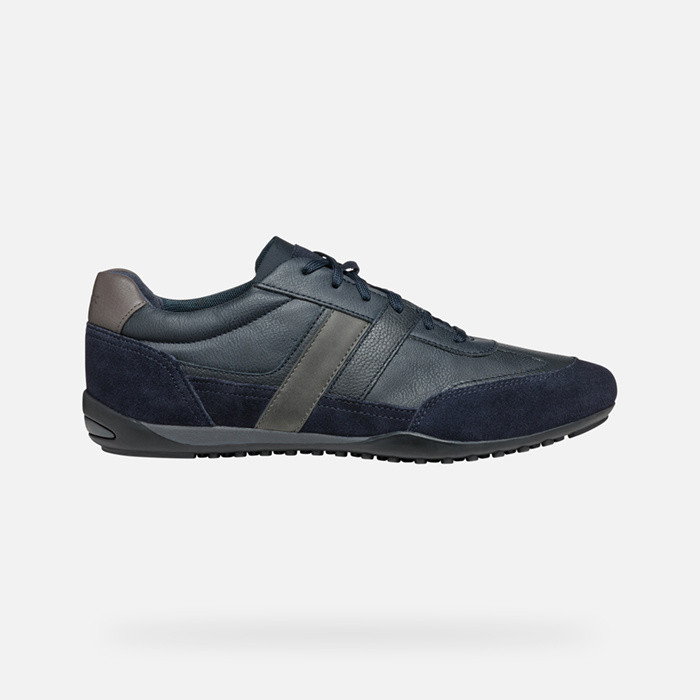 Low Top Sneakers WELLS MAN Navy | GEOX