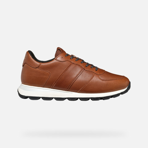 Low top sneakers SPHERICA VSERIES MAN Light Brown - image number 1 | GEOX