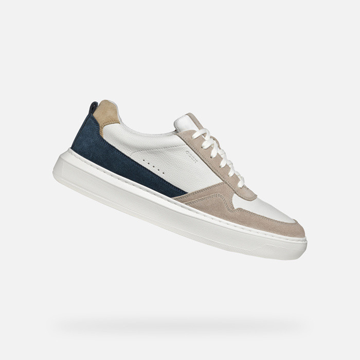 Low top sneakers DEIVEN MAN Sand/White | GEOX