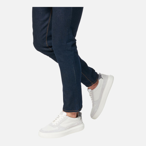 Low top sneakers DEIVEN MAN Off White/White - image number 1 | GEOX