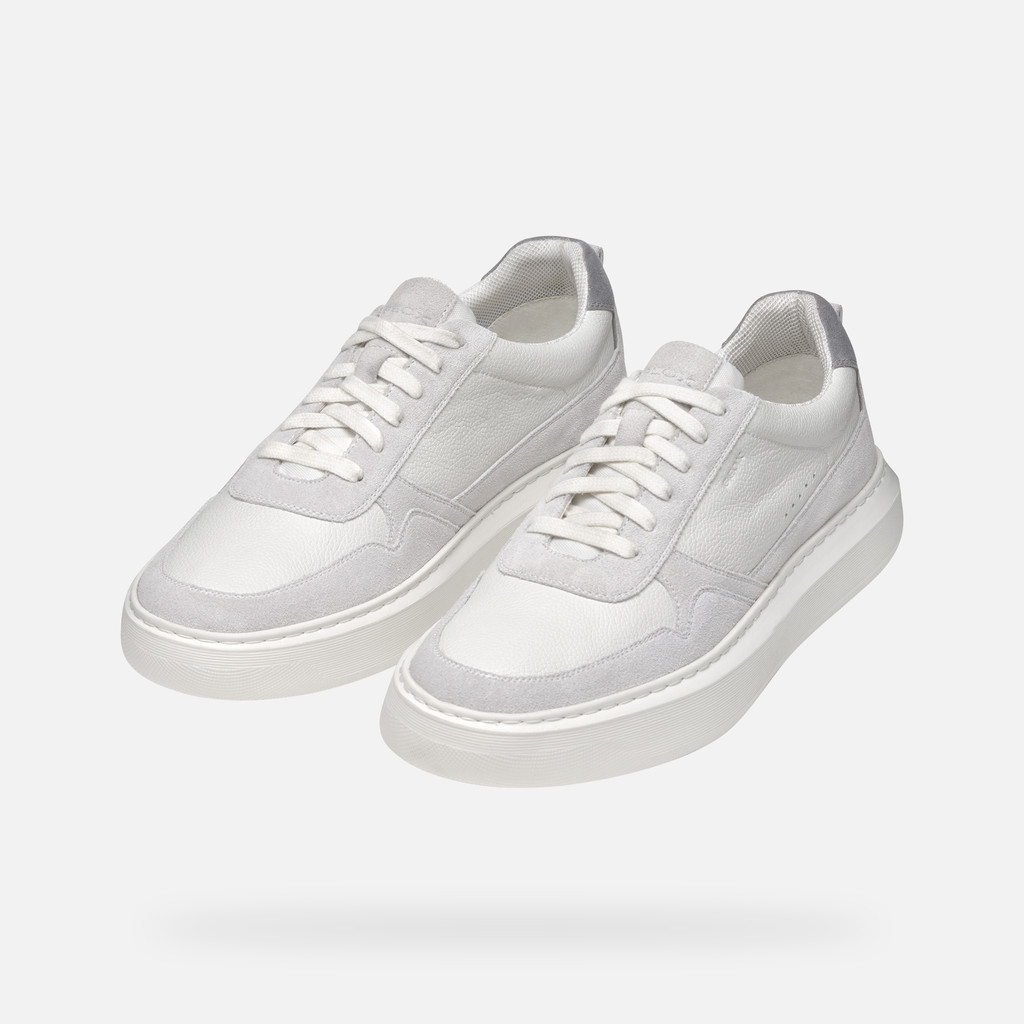 Low top sneakers DEIVEN MAN Off White/White - image number 8 | GEOX