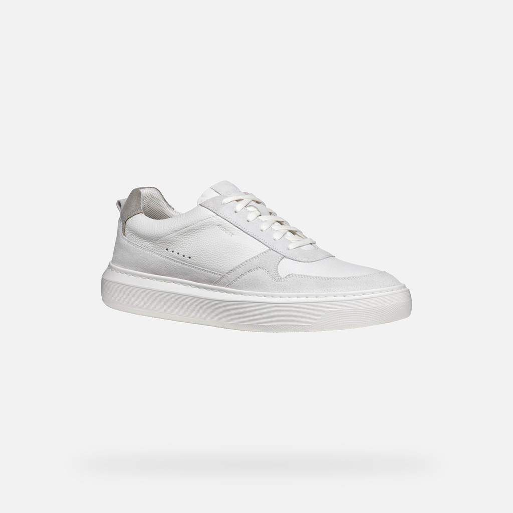 Low top sneakers DEIVEN MAN Off White/White - image number 3 | GEOX