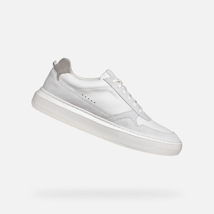 Low top sneakers DEIVEN MAN Off White/White | GEOX