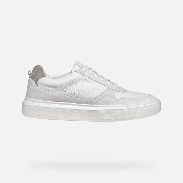 Low top sneakers DEIVEN MAN Off White/White | GEOX