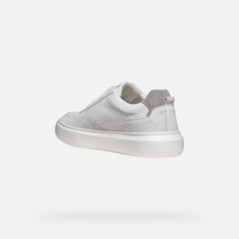 Low top sneakers DEIVEN MAN Off White/White - image number 4 | GEOX