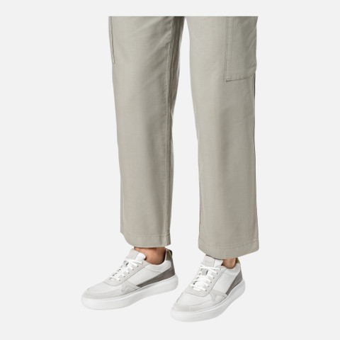 Low Top Sneakers DEIVEN MAN Off White/Anthracite - image number 2 | GEOX