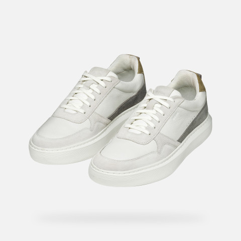 Low Top Sneakers DEIVEN MAN Off White/Anthracite - image number 8 | GEOX