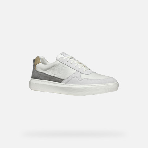 Low Top Sneakers DEIVEN MAN Off White/Anthracite - image number 3 | GEOX
