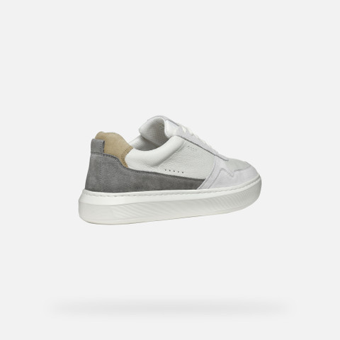 Low Top Sneakers DEIVEN MAN Off White/Anthracite - image number 5 | GEOX