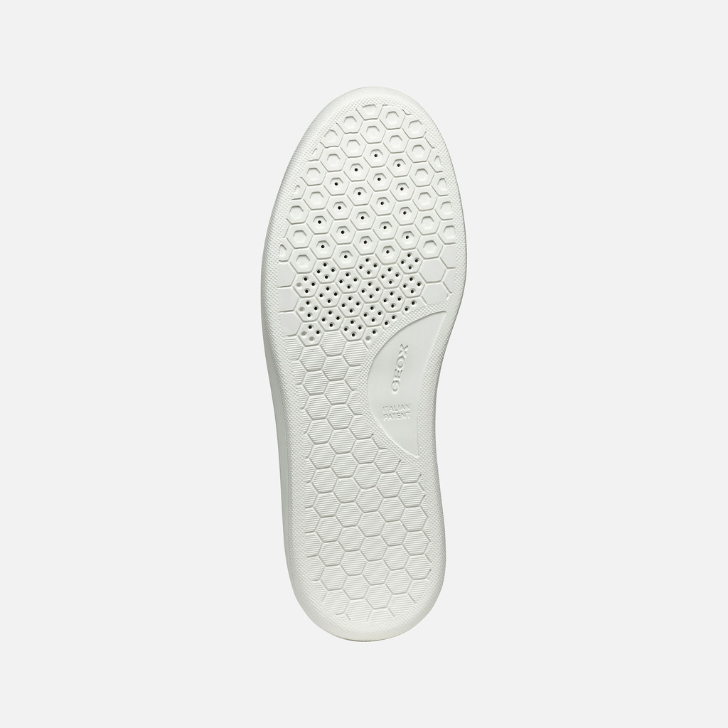 Low Top Sneakers DEIVEN MAN Off White/Anthracite - image number 7 | GEOX
