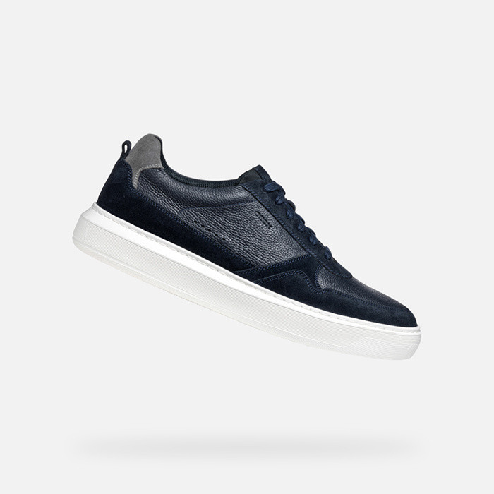 Low top sneakers DEIVEN MAN Navy | GEOX