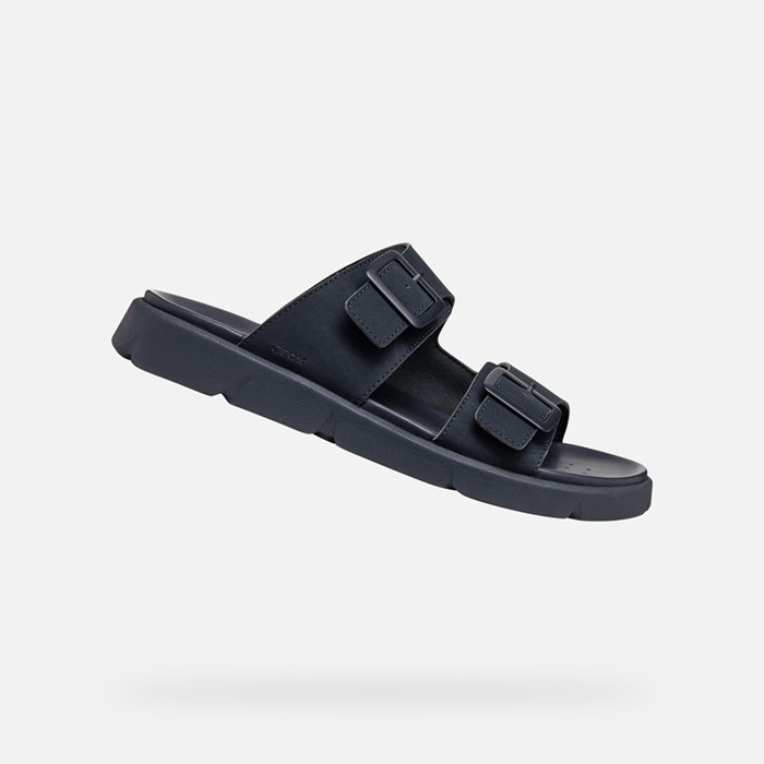 Slides shoes XAND 2S MAN Navy | GEOX
