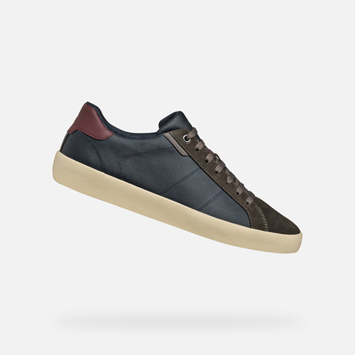 Low top sneakers AFFILE MAN Navy/Mud | GEOX