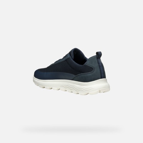 Low top sneakers SPHERICA MAN Navy - image number 4 | GEOX