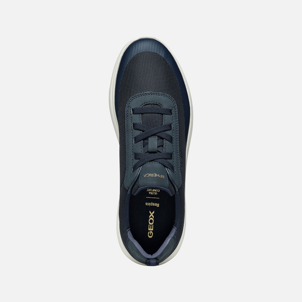 Low top sneakers SPHERICA MAN Navy - image number 6 | GEOX