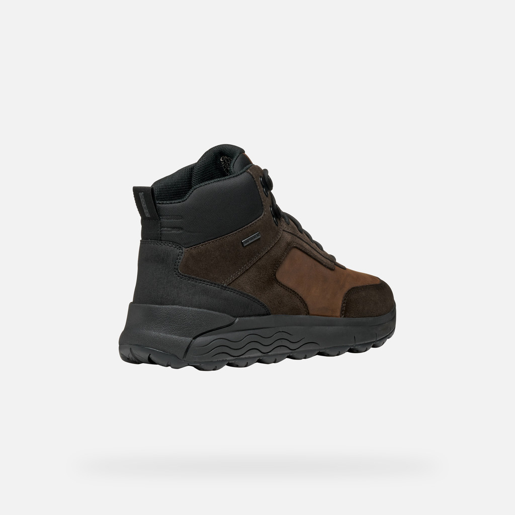 Waterproof boots SPHERICA 4X4 ABX MAN Dark Brown - image number 4 | GEOX