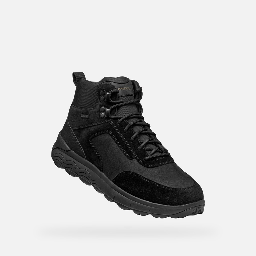 Wasserfeste Stiefeletten SPHERICA 4X4 ABX HERR Schwarz - image number 4 | GEOX
