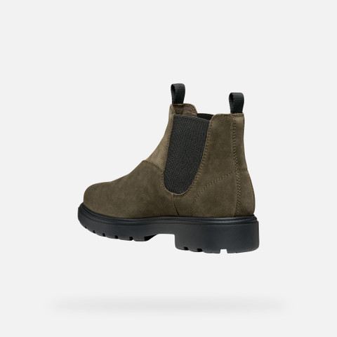 Chelsea boots SPHERICA EC7 MAN Military - image number 3 | GEOX