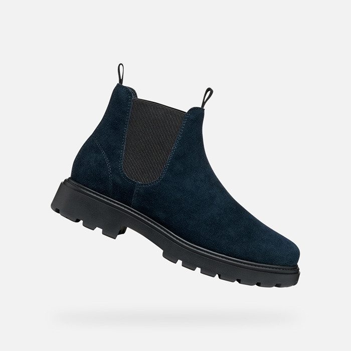 Chelsea boots SPHERICA EC7 HERR Marineblau | GEOX