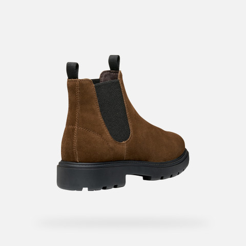 Chelsea boots SPHERICA EC7 MAN Brown cotto - image number 4 | GEOX