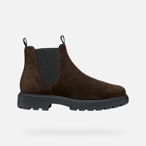 Chelsea boots SPHERICA EC7 MAN Dark Brown - image number 1 | GEOX