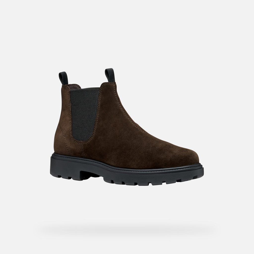 Chelsea boots SPHERICA EC7 MAN Dark Brown - image number 2 | GEOX