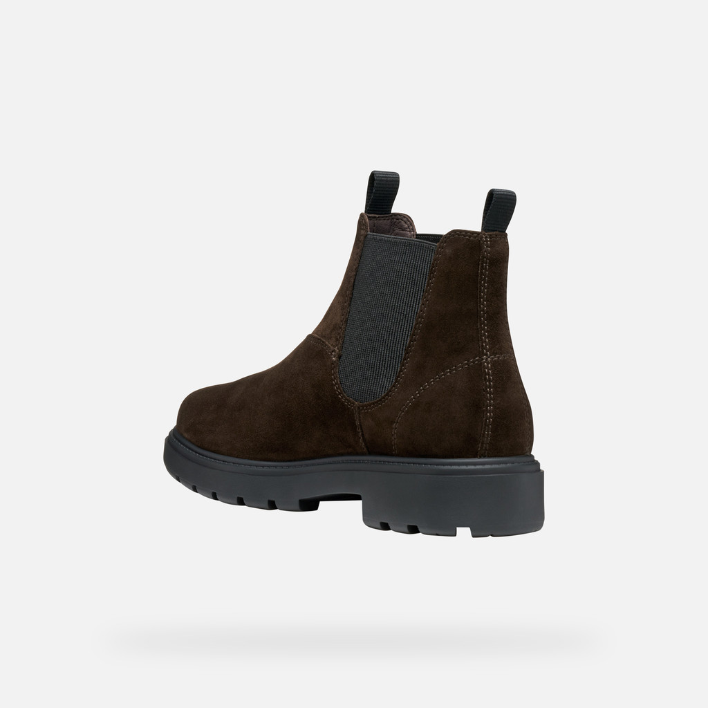 Chelsea boots SPHERICA EC7 MAN Dark Brown - image number 3 | GEOX