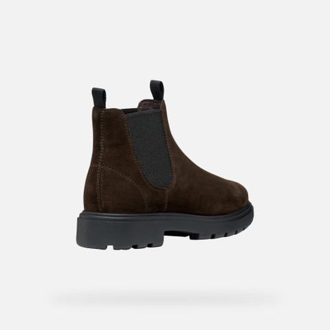 Chelsea boots SPHERICA EC7 MAN Dark Brown - image number 4 | GEOX