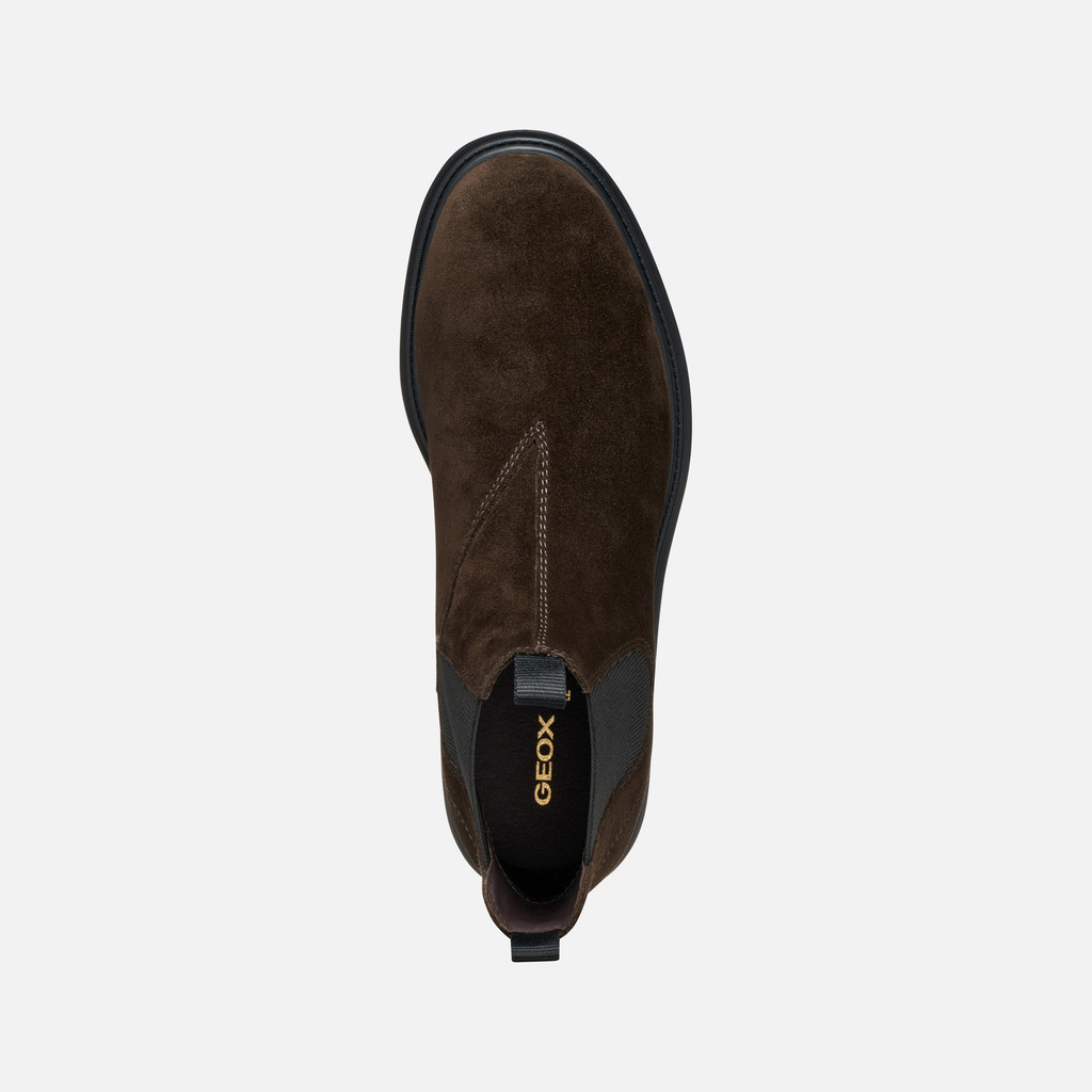 Chelsea boots SPHERICA EC7 MAN Dark Brown - image number 5 | GEOX