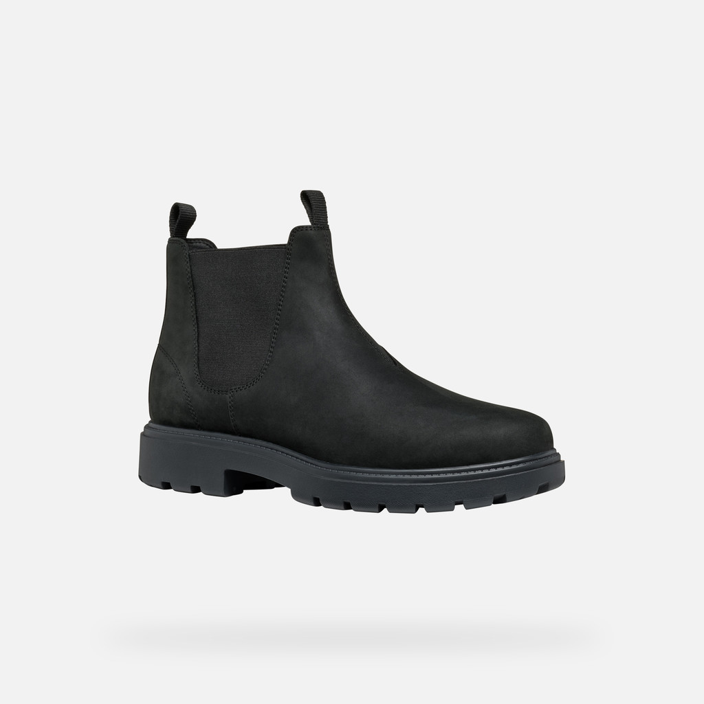 Geox® SPHERICA EC7 MAN: Black Chelsea boots | Geox