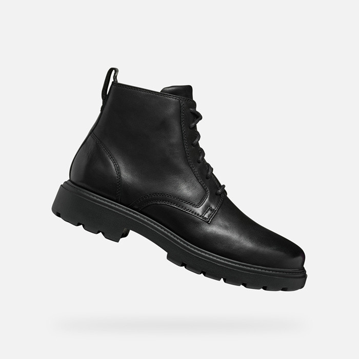 Ankle boots with laces SPHERICA EC7 MAN Black | GEOX