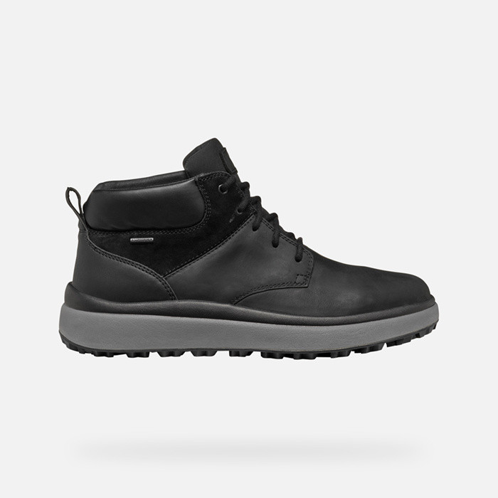 Geox U Granito + Grip: Stivali Alla Caviglia Uomo - Caldi E Ammortizzati