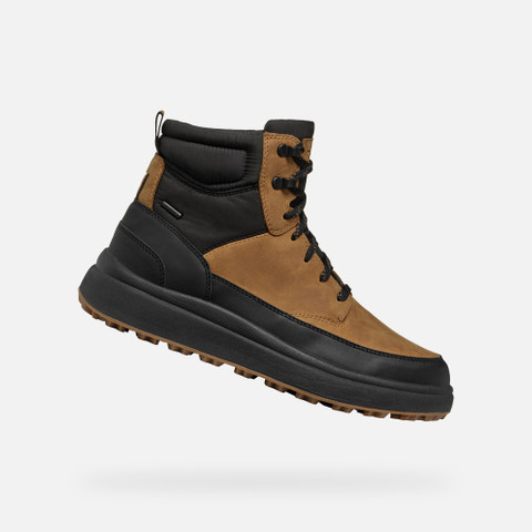Waterproof boots GRANITO + GRIP ABX MAN Ochre/Black - image number 0 | GEOX