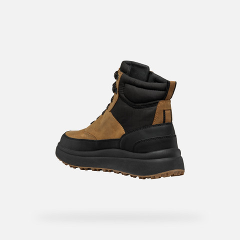Waterproof boots GRANITO + GRIP ABX MAN Ochre/Black - image number 3 | GEOX