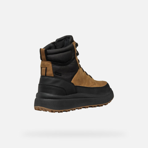 Waterproof boots GRANITO + GRIP ABX MAN Ochre/Black - image number 4 | GEOX