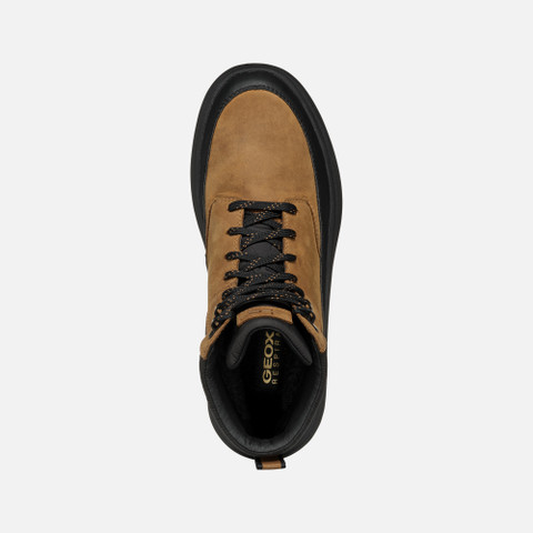 Waterproof boots GRANITO + GRIP ABX MAN Ochre/Black - image number 5 | GEOX