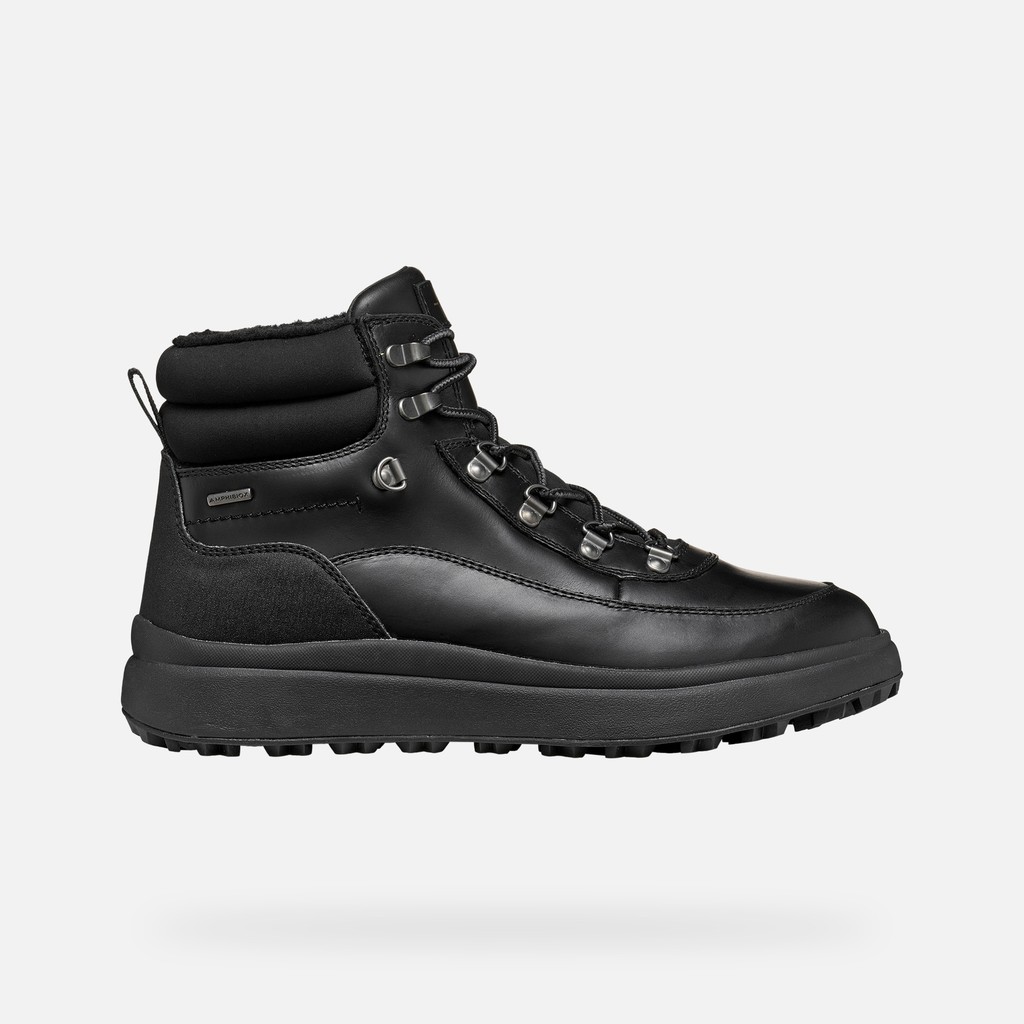Bottines imperm&eacute;ables GRANITO + GRIP ABX HOMME Noir - image number 2 | GEOX