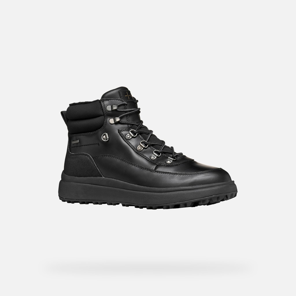Bottines imperm&eacute;ables GRANITO + GRIP ABX HOMME Noir - image number 3 | GEOX