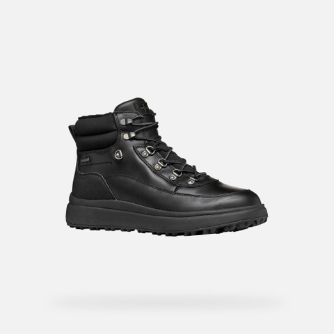 Bottines imperm&eacute;ables GRANITO + GRIP ABX HOMME Noir - image number 3 | GEOX