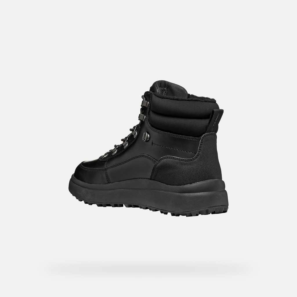 Bottines imperm&eacute;ables GRANITO + GRIP ABX HOMME Noir - image number 4 | GEOX
