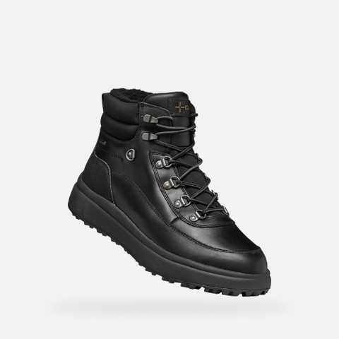 Bottines imperm&eacute;ables GRANITO + GRIP ABX HOMME Noir - image number 5 | GEOX