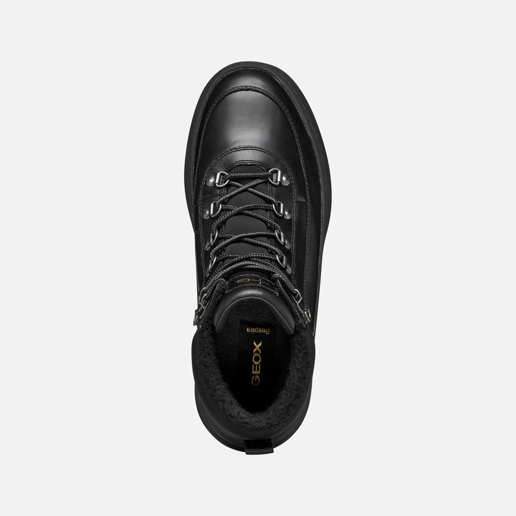 Bottines imperm&eacute;ables GRANITO + GRIP ABX HOMME Noir - image number 6 | GEOX