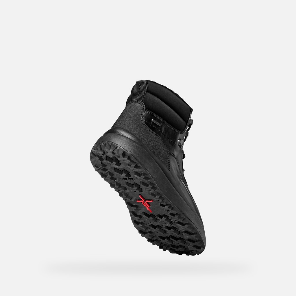 Bottines imperm&eacute;ables GRANITO + GRIP ABX HOMME Noir - image number 8 | GEOX
