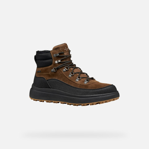 Waterproof boots GRANITO + GRIP ABX MAN Toffee/Black - image number 2 | GEOX