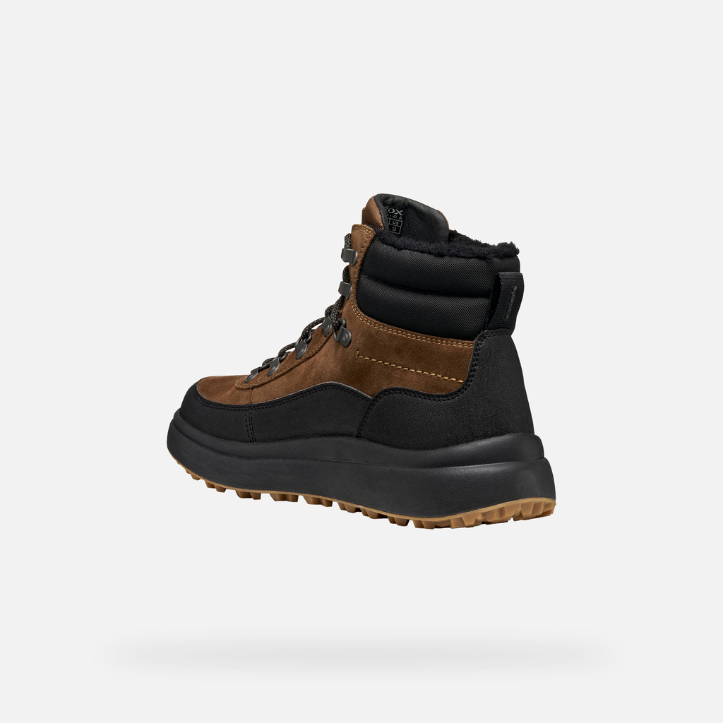 Waterproof boots GRANITO + GRIP ABX MAN Toffee/Black - image number 3 | GEOX