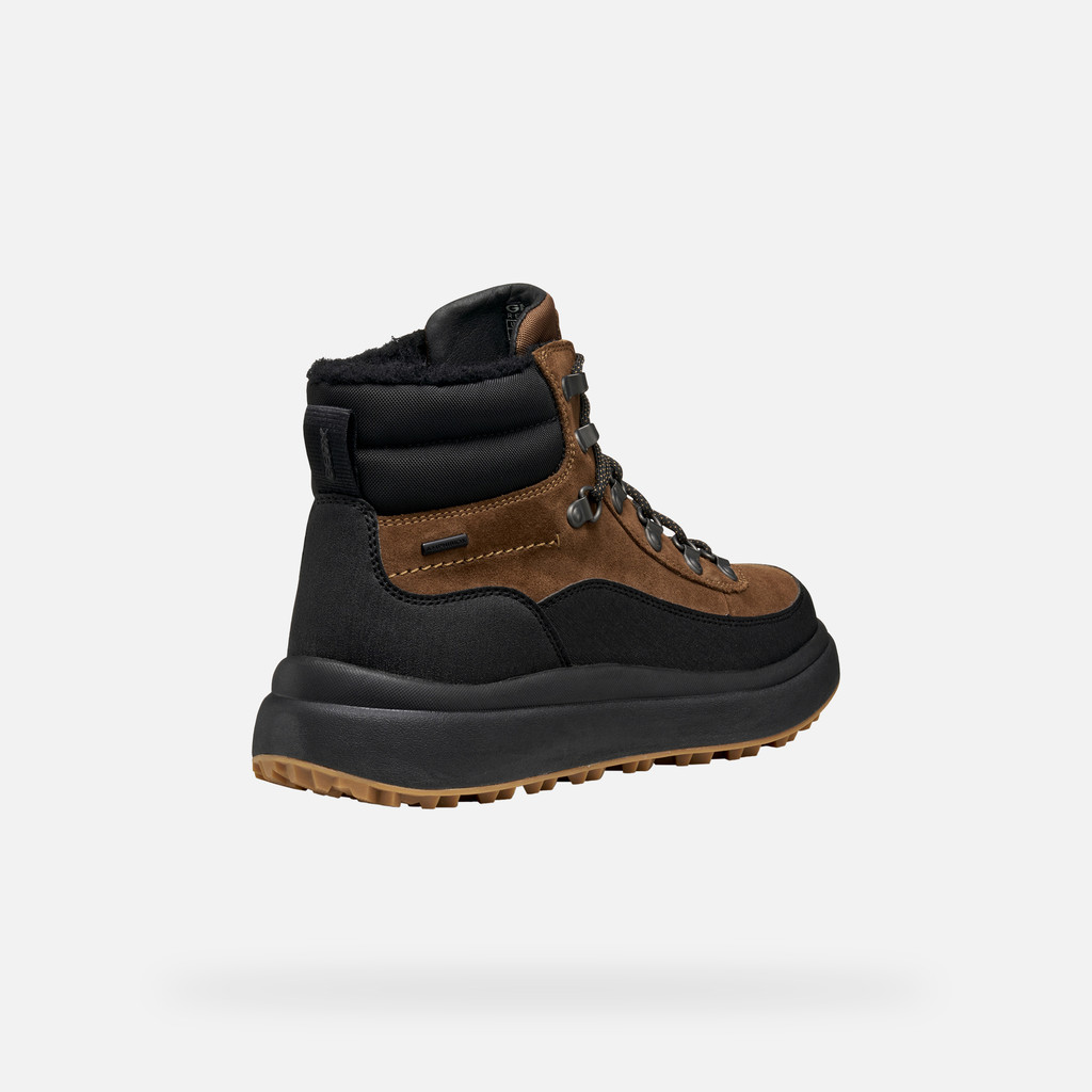 Waterproof boots GRANITO + GRIP ABX MAN Toffee/Black - image number 4 | GEOX