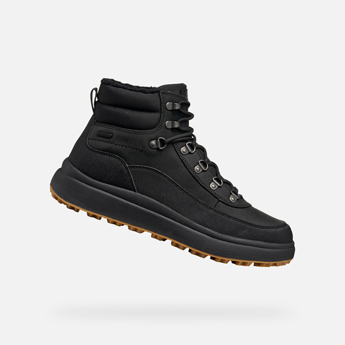 Waterproof boots GRANITO + GRIP ABX MAN Black | GEOX