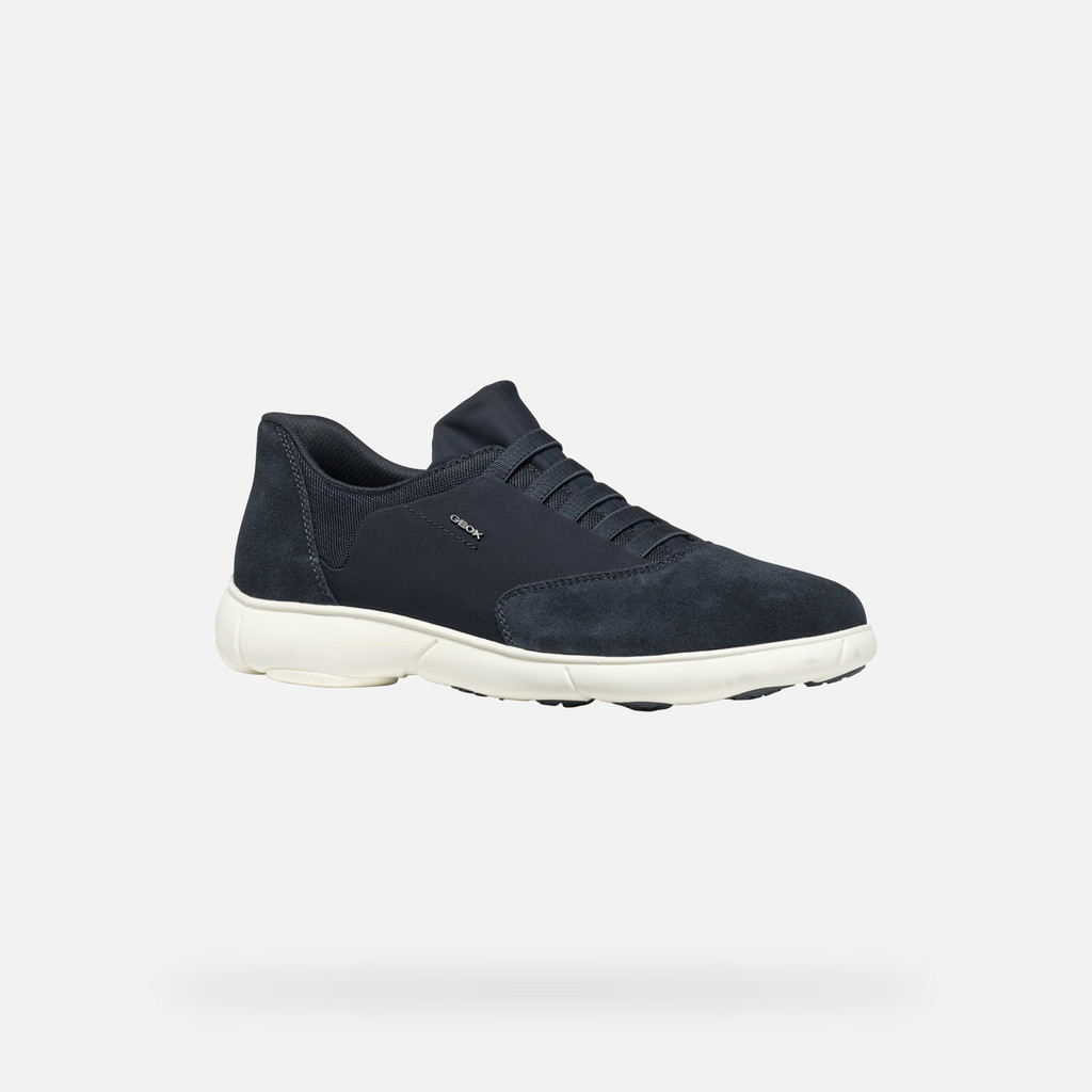 Geox® NEBULA 2.0 MAN: Navy Low Top Sneakers | Geox