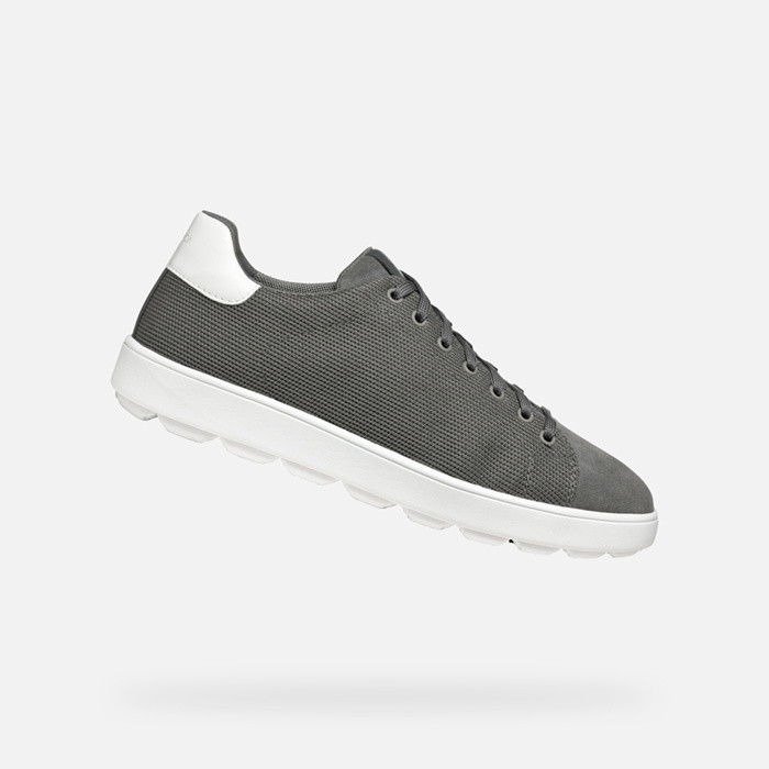 Low top sneakers SPHERICA ECUB-1 MAN Dark grey | GEOX