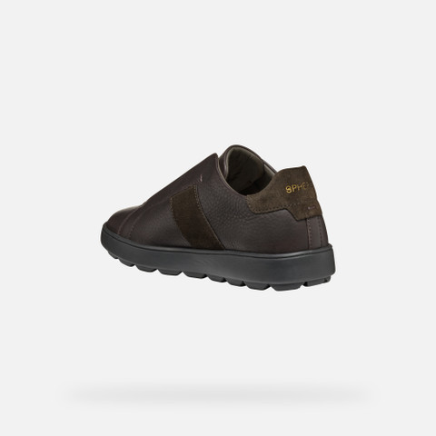 Low top sneakers SPHERICA ECUB-1 MAN Dark Brown - image number 3 | GEOX